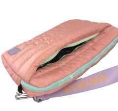 Porta Notebook Puffer Salmón 13" - Vayate