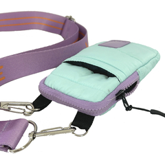 Porta celu Puffer Aqua - comprar online