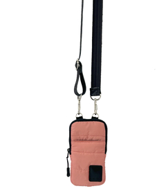 Porta celu Puffer Salmón - comprar online