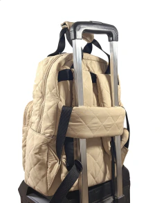 Mochila Strap Rombos Camel - tienda online
