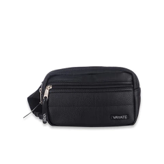 Riñonera ecocuero Negra