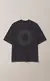 CAMISETA QC SIMBOLO BOXY STONED PRETO - comprar online