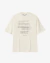 CAMISETA QUADRO CREATIONS 24 DE OUTUBRO BOXY OFF-WHITE na internet