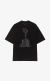 CAMISETA QUADRO CREATIONS ARQUEOLOGOS BOXY BLACK - comprar online