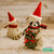 Mapache con bufanda - comprar online