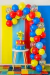 Set decoracion globos "alegria" en internet