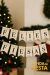 Banderin "felices fiestas" - comprar online