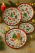Platos "objetos navideños" x8 unidades - comprar online