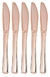 Cuchillos metalizados x12 unidades - tienda online