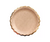 Plato onda kraft redondo x 8