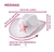 Gorro cowboy estrella blanco en internet