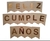 Banderin feliz cumple kraft - comprar online