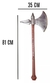 Hacha vikingo en internet