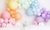 Globos pastel x50 unidades