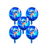 5 Globos Metalizados Stitch