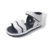 Sandalia WAVE Blanco-negro 27 al 33