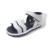 Sandalia WAVE Blanco-Negro 34 al 38 - tienda online