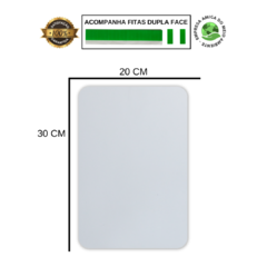 Placa de Sinalização Vai Estacionar na Casa 20x30 cm - comprar online