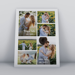 QUADRO CASAL PERSONALIZADO 15 - comprar online