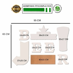KIT 4 PLACAS BEBIDAS C/ LETRAS BEER na internet