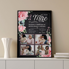 QUADRO MÃE PERSONALIZADO 25