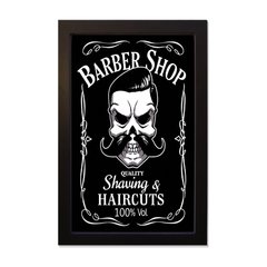 PLACA BARBER HAIRCUTS - comprar online