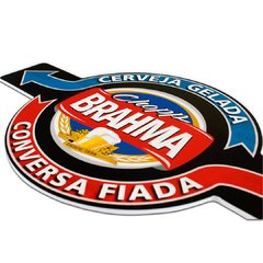 PLACA RECORTE BRAHMA CHOPP 38x22 cm - comprar online