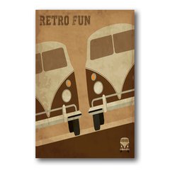 PLACA RETRO FUN