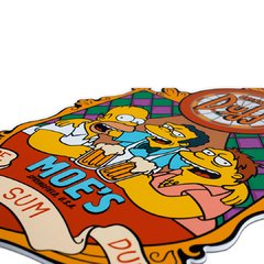PLACA RECORTE SIMPSONS DUFF 44x28 cm - comprar online