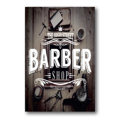 PLACA BARBER STREET