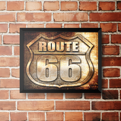 PLACA ROUTE 66 na internet