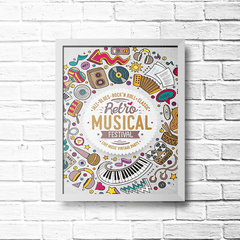 PLACA VINTAGE PARTY - comprar online