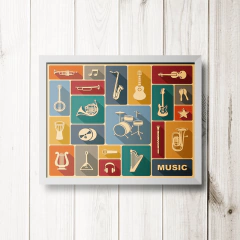 PLACA MUSIC - comprar online