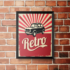 PLACA RETRO - comprar online