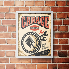 PLACA GARAGE AUTO - comprar online