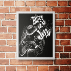 PLACA BLUES AND JAZZ - comprar online