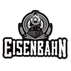 PLACA RECORTE EISENBAHN 37x27 cm