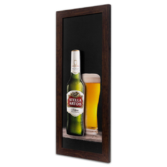 Quadro Relevo Beer Stella Artois 40x15 cm - Art Print Decorações