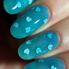 Frozen Hearts - By Dany Vianna Esmaltes Artesanais