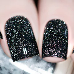 Black Sequins - By Dany Vianna Esmaltes Artesanais