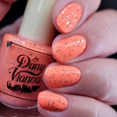 Speckled Me Orange - By Dany Vianna Esmaltes Artesanais