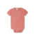 Body manga corta vigoré coral
