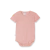 Body manga corta vigoré rosa suave