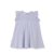 Vestido con body vigoré celeste suave