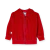 Campera plush rojo con capucha