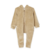 Mono coral fleece con capucha beige claro