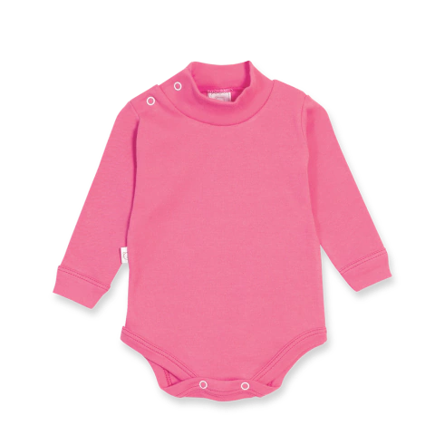 Body media polera fucsia