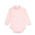 Body media polera rosa bebé