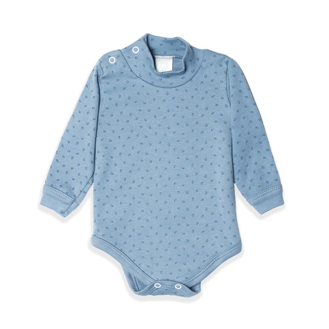 Body media polera aero estampado hojas mini