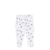 Ranita blanca estampado plumitas